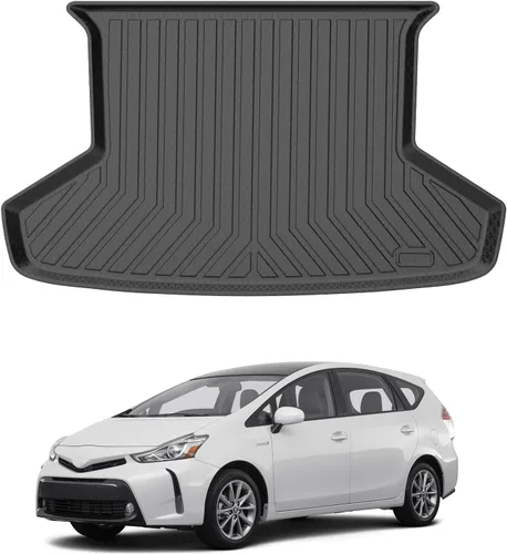 Miniatura 10 de Mixsuper Forro de carga para Rivian R1S 2022-2024 2025, alfombrilla para maletero para todo tipo de clima, para accesorios R1S, alfombrilla