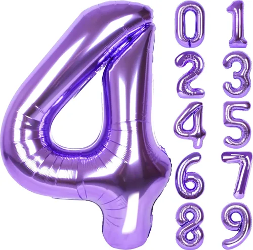Miniatura 43 de SINBEE Globo dorado del número 10, papel de aluminio Mylar de 40 pulgadas, decoración de fiesta reutilizable para cumpleaños, aniversario, Oro