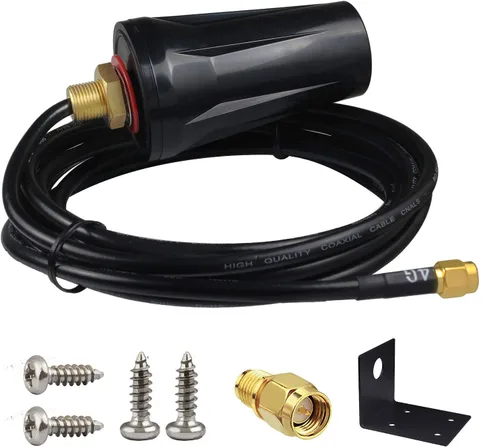 Miniatura 7 de Antena de cámara celular 4G LTE con cable más grueso de baja pérdida de 10 pies para Spypoint Flex Link Micro EVO Stealth Cam Tactacam Reveal X PRO