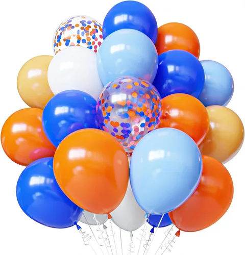 Miniatura 23 de Globos negros y dorados, kit de 50 globos de 12 pulgadas, globos de látex negros para decoraciones de cumpleaños, año nuevo, boda, graduación