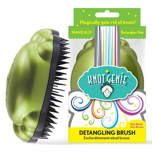 Miniatura 7 de Knot Genie, Cepillo para desenredar el cabello, Azul