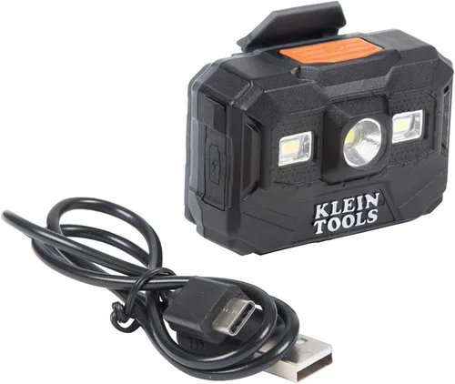 Miniatura 2 de Klein Tools Paquete de faros LED recargables para cascos y trabajo