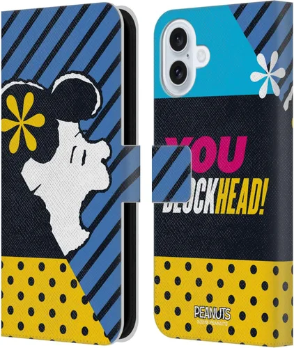 Miniatura 73 de Head Case Designs Funda de piel con licencia oficial de Peanuts Snoopy & Woodstock Balloon Halfs and Laughs para Apple iPhone 7/8/SE 2020 y 2022