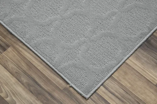 Miniatura 54 de Garland Rug Sparta - Alfombra antideslizante de polipropileno de 2 pies x 12 pies, color negro, ideal para salas de estar y pasillos, elegante