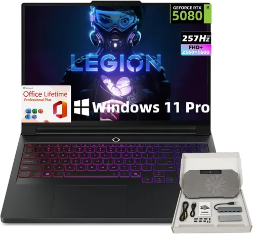 Miniatura 4 de Lenovo Legion Pro 7i Gen 10 16" Laptop para Juegos (Modelo 2025) Intel Core Ultra 9 275HX 24C, NVIDIA GeForce RTX 5090 24GB, 64GB RAM, 2TB (1TB+1TB)