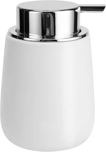 Miniatura 10 de Dispensador de jabón de cerámica con bomba fácil de prensar, dispensador de líquido de loción de manos para champú, baño, cocina, 12 onzas
