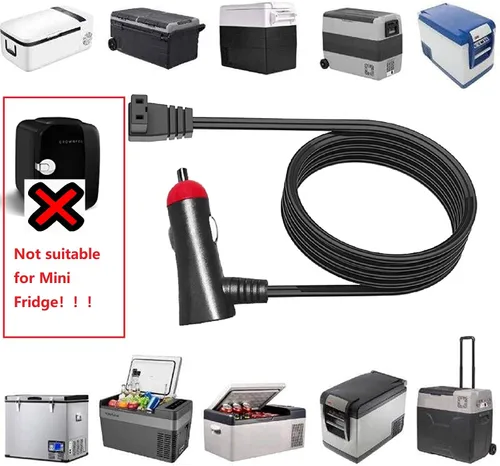 Miniatura 4 de Cable de alimentación de CC para refrigerador de 12 V de 12 V, repuesto para refrigerador de automóvil Alicool, AR, Ausranv, refrigerador portátil