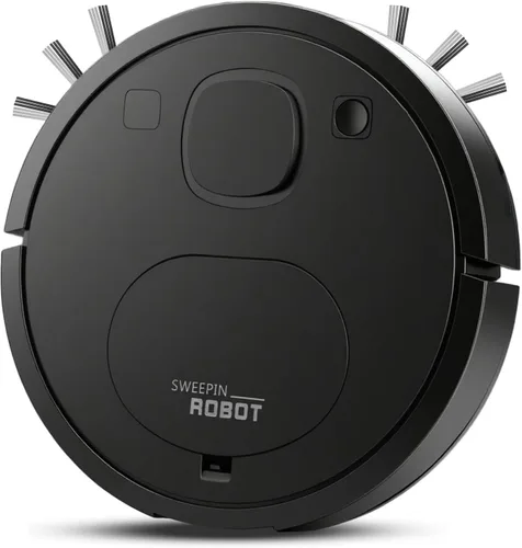 Robot aspirador y trapeador, robot aspirador avanzado para evitar obstáculos, diseño delgado de robot aspiradora, ideal para pelo de mascotas,