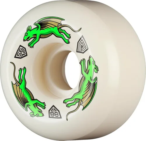 Miniatura 46 de Ruedas de patineta Powell Peralta Dragon Formula 88A, A2, 54mm x 39mm
