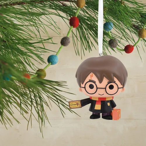 Miniatura 5 de Hallmark Adorno navideño de Harry Potter con boleto de tren