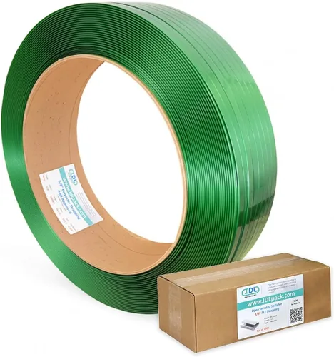 Miniatura 30 de IDL Packaging - PET-B-58-D Kit de flejado de poliéster de 5/8", estándar con dispensador - Todo lo que necesitas para atar un palet