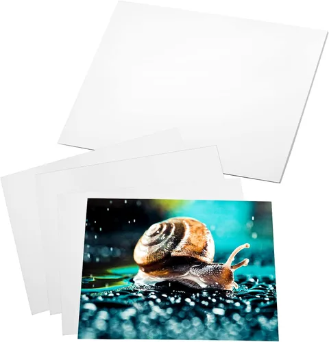Miniatura 8 de 50 hojas de papel fotográfico, papel fotográfico prémium de 5 x 7 pulgadas para imagen de impresora, papel de alto brillo para impresora, papel