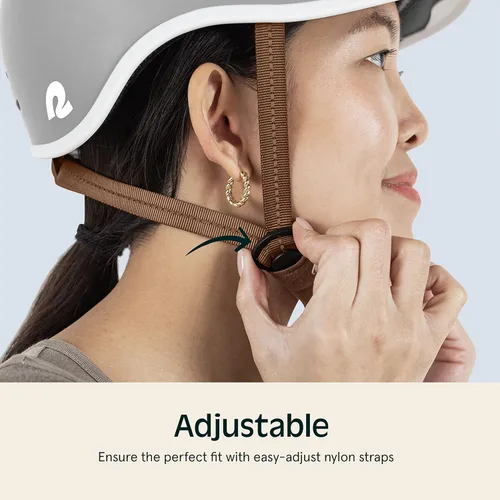 Miniatura 4 de Retrospec Remi - Casco de bicicleta para adultos para hombres y mujeres, casco de bicicleta para desplazamientos, ciclismo de carretera, patinaje