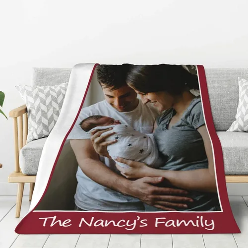 Miniatura 65 de JCETUNO Regalos personalizados de San Valentín para él y ella, mantas personalizadas con foto, mantas de fotos personalizadas, mantas de fotos