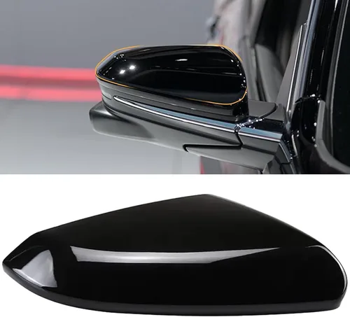 Moonlinks Compatible con cubierta de espejo lateral del lado del pasajero para Honda Civic 2016-2021, negro brillante para Civic de 10ª generación,
