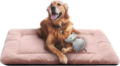 Miniatura 27 de Camas para Perros Almohadilla para Jaula para Perros Medianos/Grandes que se Ajusta a Jaulas de Perros, Almohadilla de Perrera Lavable y Gris