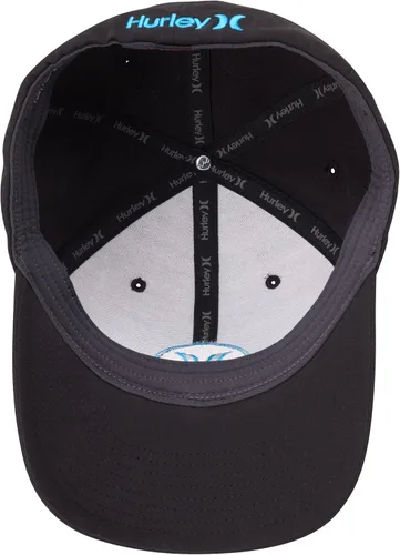 Miniatura 5 de Hurley Sombrero para hombre - H2O-DRI Super Icon Gorra elástica con ala curvada