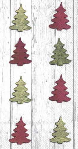 Miniatura 6 de Ideal Home Range Servilletas de papel de Navidad, 3 capas, 20 unidades, 5" x 5", Ángeles Grace - Gris ANGEL'S GRACE Cóctel gris