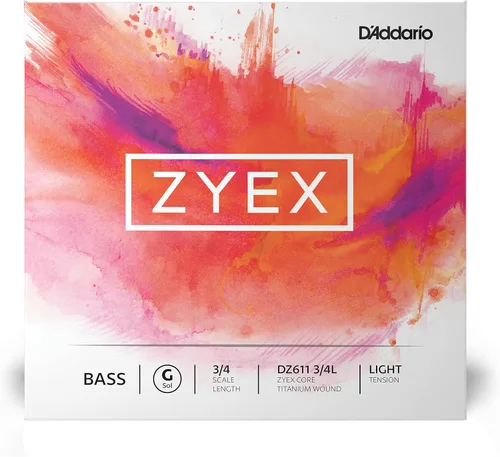 Miniatura 11 de D'Addario Zyex Bass E-String, escala 4/4, tensión media