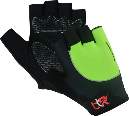 Guantes de ciclismo de gel acolchados de medio dedo guantes de silicona impresión transpirable peso ligero bicicleta entrenamiento ciclismo guantes