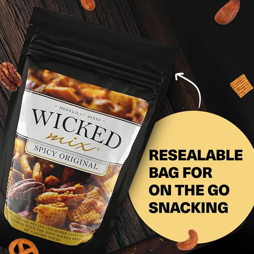 Miniatura 5 de Wicked Mix Mezcla de Aperitivos con Frutos Secos Mixtos - Aperitivos Dulces y Salados Mezcla Trail Mix Paquetes de Aperitivos con Almendras