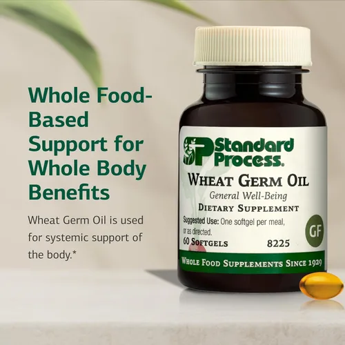 Miniatura 3 de Aceite de germen de trigo de proceso estándar, ejercicio de alimentos integrales, antioxidante y apoyo inmunológico con aceite de germen de trigo