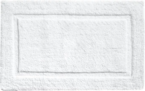 Miniatura 11 de voyzz home Juego de 2 alfombras de baño reversibles de 20 x 32 pulgadas a 17 x 24 pulgadas, 100 % algodón copetudo a mano, suaves y absorbentes