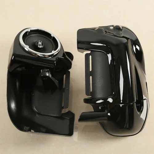 Miniatura 8 de TCT-MOTORPARTS Carenaduras inferiores ventiladas con caja de altavoces de 6 1/2" para Harley Touring Road King Street Electra Glide Road Glide Ultra