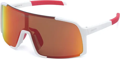 maivnz Gafas de sol de béisbol para hombres y mujeres, protección UV400, gafas deportivas al aire libre para ciclismo, correr, golf, softbol Marco