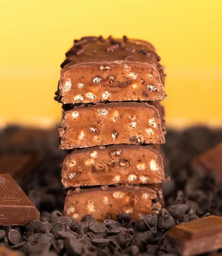 Miniatura 7 de Barra de Proteína Anabar, Triple Chocolate Perdido, La Barra de Caramelo Repleta de Proteína, Sin Alcoholes de Azúcar, Alta en Proteína
