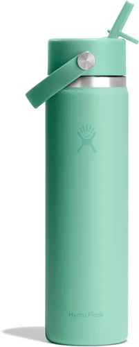 Miniatura 74 de Hydro Flask Botella de agua – Acero inoxidable aislado – Tapa flexible con popote de boca ancha, antiderrames, a prueba de fugas y recargable en 32