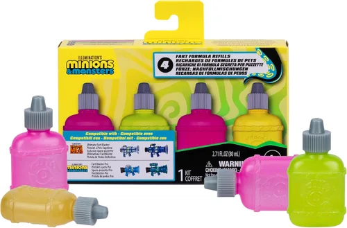 Miniatura 12 de Minions Illumination's Monsters Fart Blaster Pro con 8 ajustes de olor, dispara anillos apestosos de hasta 6 pies (5.9 ft) de distancia, el juguete