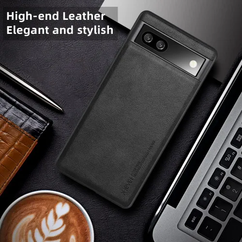 Miniatura 6 de X-level Funda delgada de piel sintética para Google Pixel 6A, funda delgada y delgada de TPU suave, a prueba de golpes, funda protectora para Google
