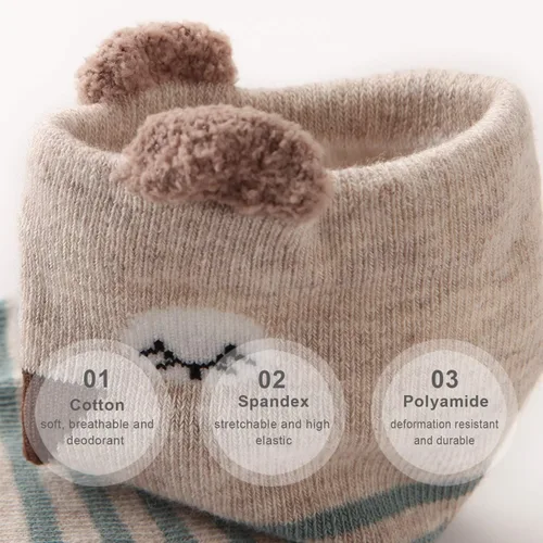 Miniatura 5 de SUNBVE Kids Girls Cute Fashion Soft Cotton Dress Socks Gift