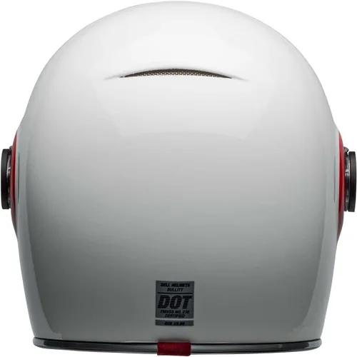 Miniatura 6 de BELL Casco Bullitt (Vader Blanco Brillante/Rojo - XL)