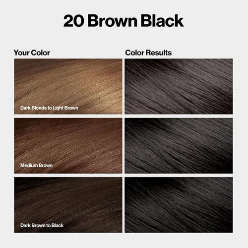 Miniatura 2 de Revlon ColorSilk con complejo de reparación de enlaces, color de cabello permanente negro, 100% cobertura de canas, tinte para cabello sin amoníaco