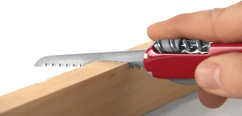 Miniatura 6 de Victorinox Huntsman - Cuchillo suizo del ejército, 15 funciones, navaja de bolsillo de fabricación suiza con hoja grande, destornillador, tijeras