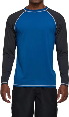 Miniatura 2 de Camisetas de natación de manga larga para hombres Rashguard UPF 50+ Camisa de protección solar UV Atlética Entrenamiento Correr Senderismo Camiseta