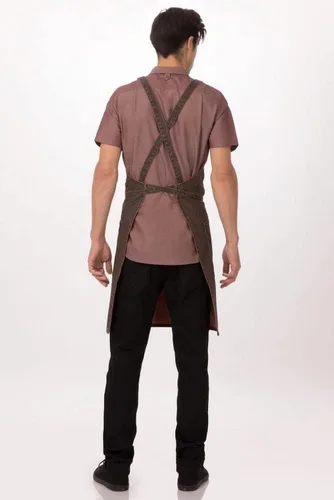 Miniatura 6 de Chef Works Unisex Denver Cross-Back Bib Apron