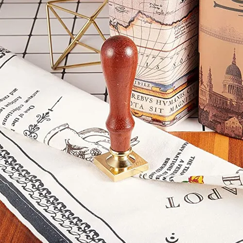 Miniatura 5 de CRASPIRE Sello de cera de colibrí, sello de sellado de animales, de pájaro, sellos de cobre, forma cuadrada, retro, extraíble, latón, cabeza