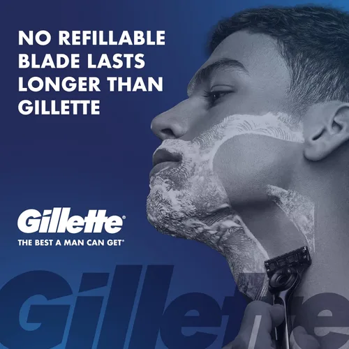 Miniatura 2 de Gillette Labs - Gel de afeitar espumoso rápido para hombres, sin alcohol, tinte y parabenos con vitamina B3 y algas marinas, refresca y calma