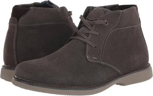 Miniatura 7 de Nunn Bush Otto - Botas Chukka de piel ligera y resistente al agua con puntera lisa para hombre