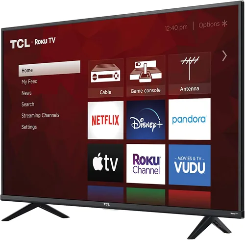 Miniatura 3 de TCL 49S405 Televisor de 43 pulgadas alta definición 4K Ultra HD Roku Smart LED TV