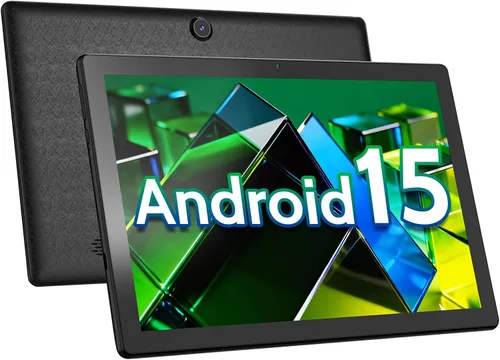 DigiLand Tableta Android 15, tabletas Android de 10.1 pulgadas con procesador Octa-core 6 GB de RAM+64 GB de ROM (compatible con expansión TF)