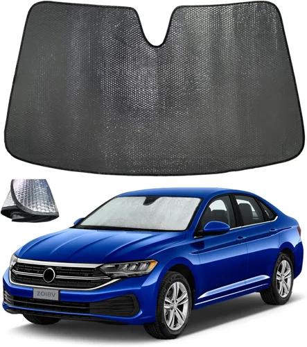 Miniatura 29 de Parasol para parabrisas para BMW X3 2018-2024, 5 capas de burbujas, plegable, grueso, accesorios de protección para visera frontal, bloquea el calor