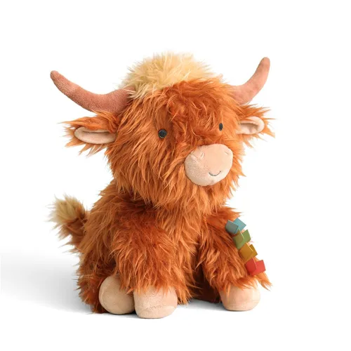 Miniatura 18 de Itzy Ritzy Snuggles Juguete de Peluche – Animal de Peluche Suave para Bebés, Niños y Adultos – Cintas Sensoriales y Telas Texturizadas para Juego