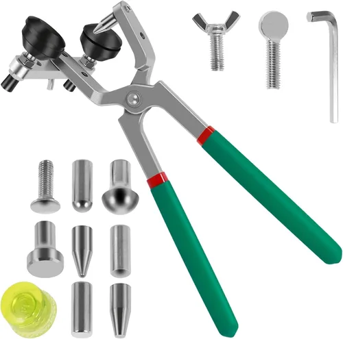 Miniatura 9 de CXGS Kit de reparación de abolladuras sin pintura para puerta de coche, herramienta de reparación de borde de defensa, pinzas para carrocería