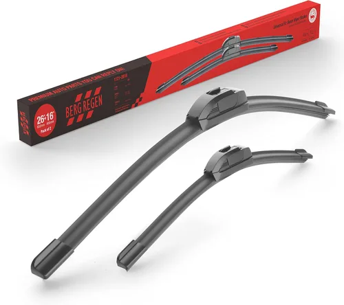 BERG REGEN 26"+16" Limpiaparabrisas de repuesto para Toyota Corolla 2009-2019, Toyota RAV4 2013-2024, Honda CR-V 2007-2018, Hyundai Accent 2011-2022