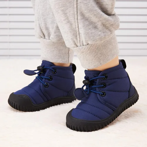Miniatura 26 de BMCiTYBM Botas de nieve de invierno para bebés y niños pequeños, de piel sintética, cálidas, antideslizantes, zapatos para primeros pasos