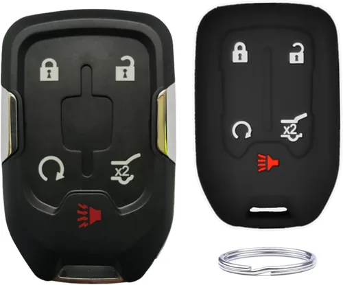 Funda de repuesto para llavero de entrada sin llave para Chevrolet Chevy Silverado Suburban Tahoe GMC Acadia Sierra Terrain Yukon. Número de pieza: